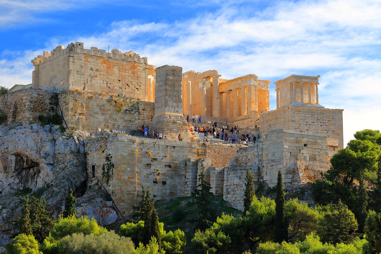 akropole v Athénách